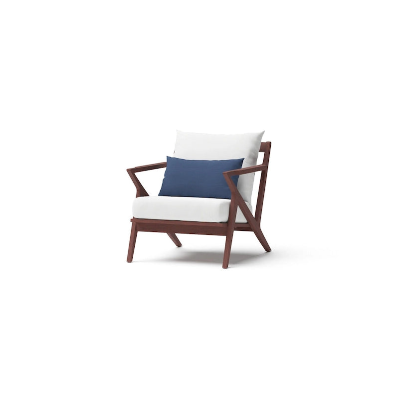 Vaughn 2 Piece Sunbrella Outdoor Patio Club Chairs