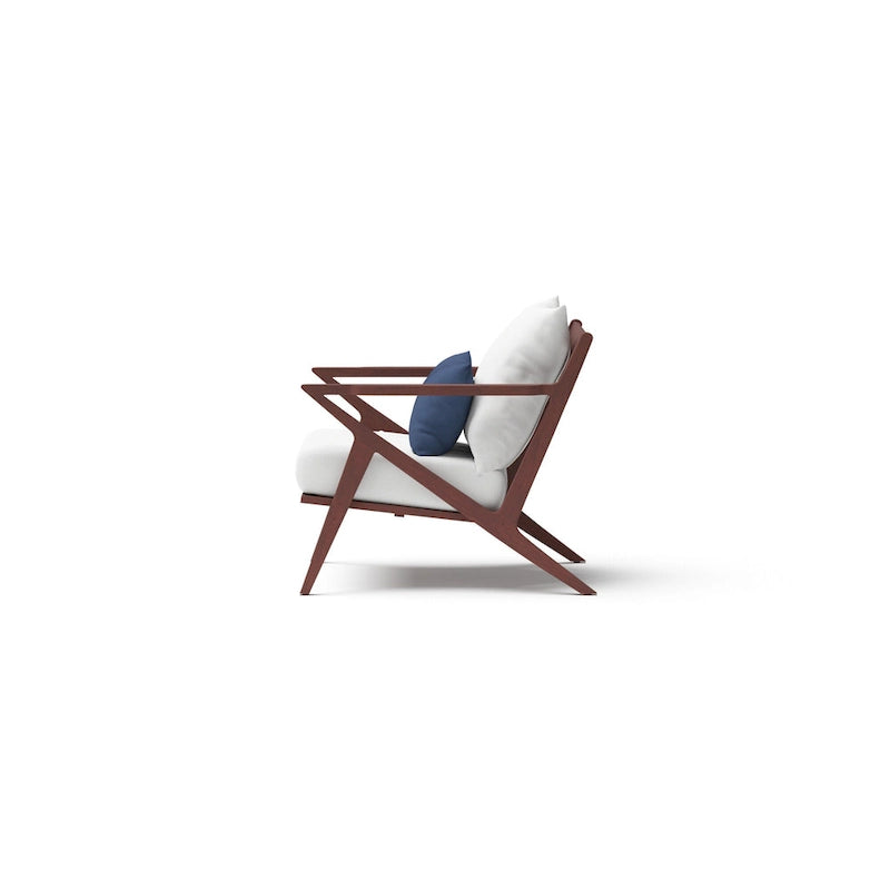 Vaughn 2 Piece Sunbrella Outdoor Patio Club Chairs