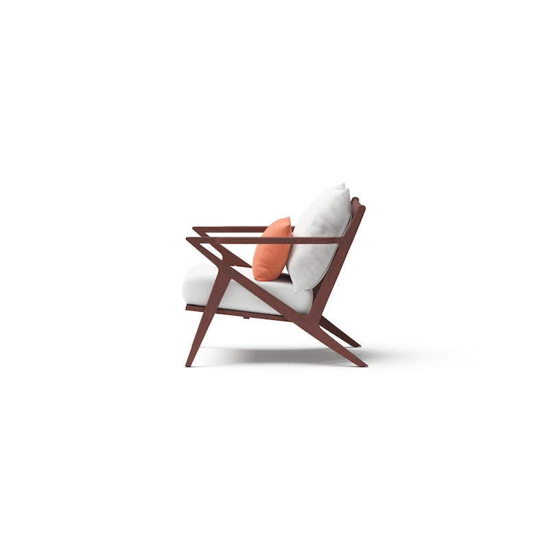 Vaughn 2 Piece Sunbrella Outdoor Patio Club Chairs