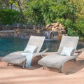 Crete Wicker Chaise Lounge