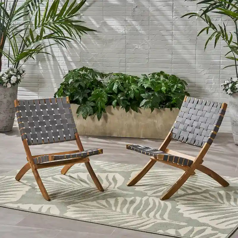 Foldable Chair Set of 2