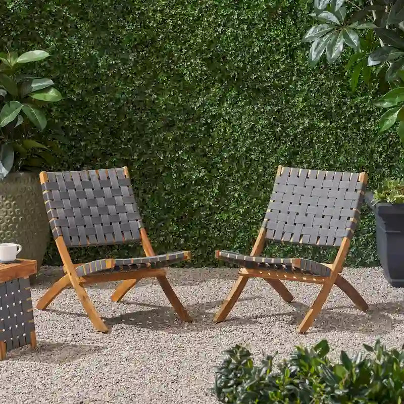 Foldable Chair Set of 2