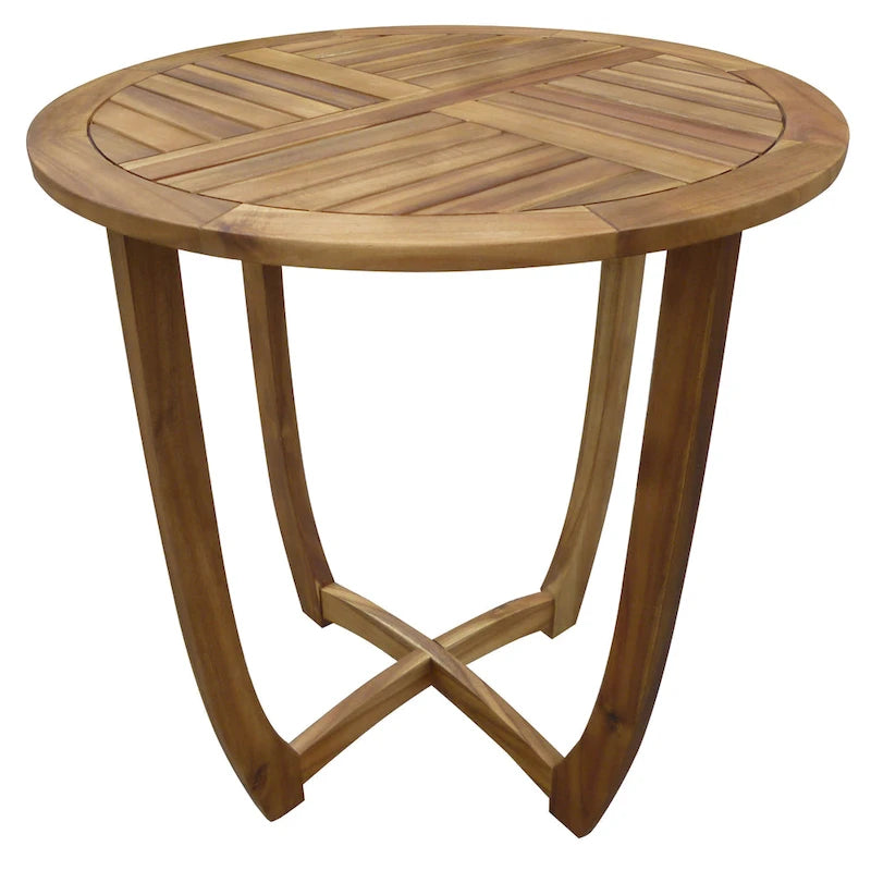 Joueyf Outdoor 3-piece acacia wood Dining Set by Christopher Knight Home