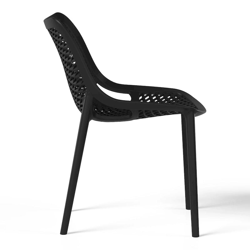 Frond and Form 4-Person Outdoor Square Dining Set