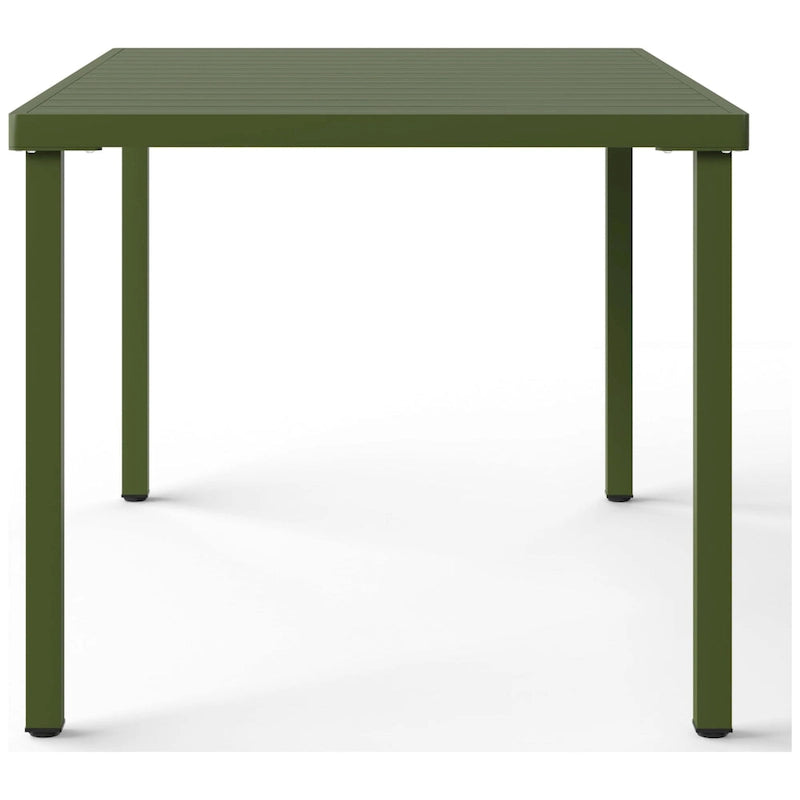 Frond and Form Modern 6-Person Outdoor Patio Rectangular Dining Set