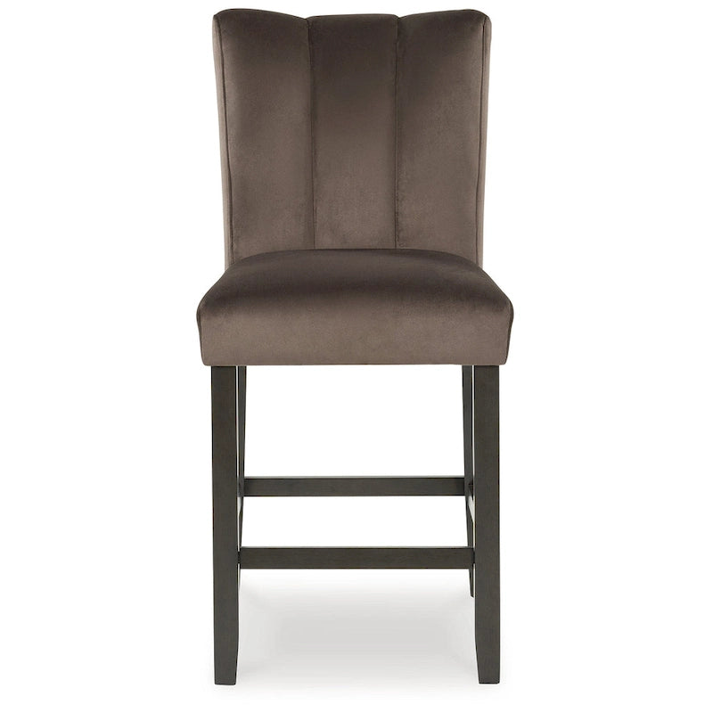 Signature Design by Ashley Zendalia Brown Counter Height Bar Stool (Set of 2) - 19  W x 23  D x 40  H
