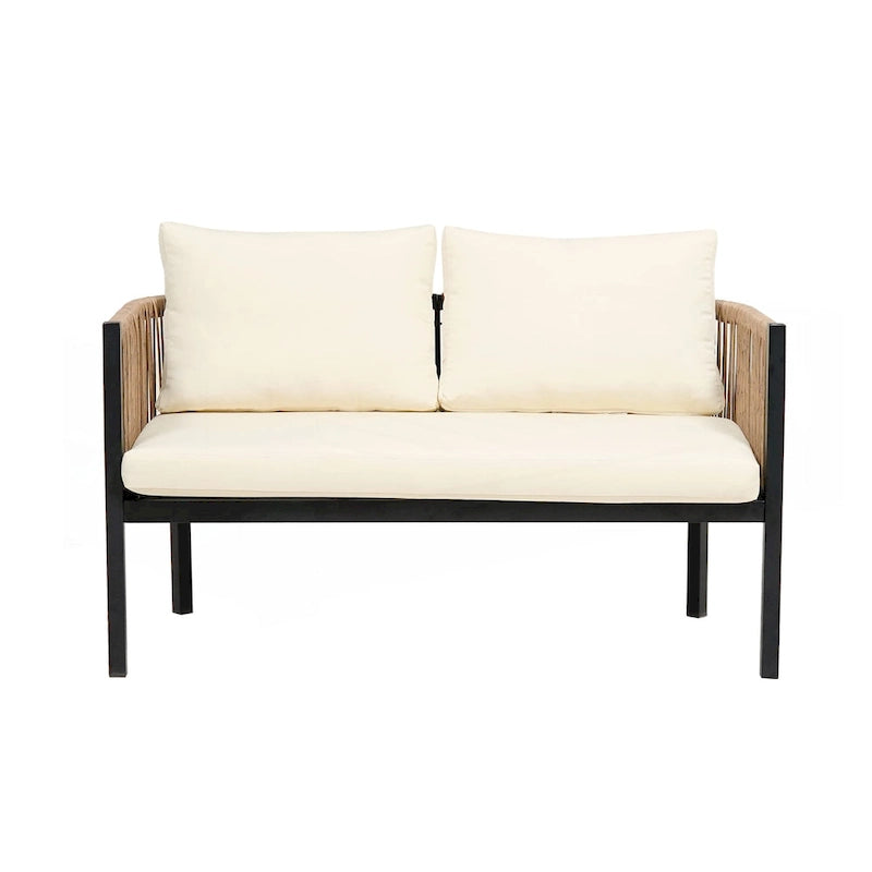 Multi-person Outdoor Sofa Combination with A Table