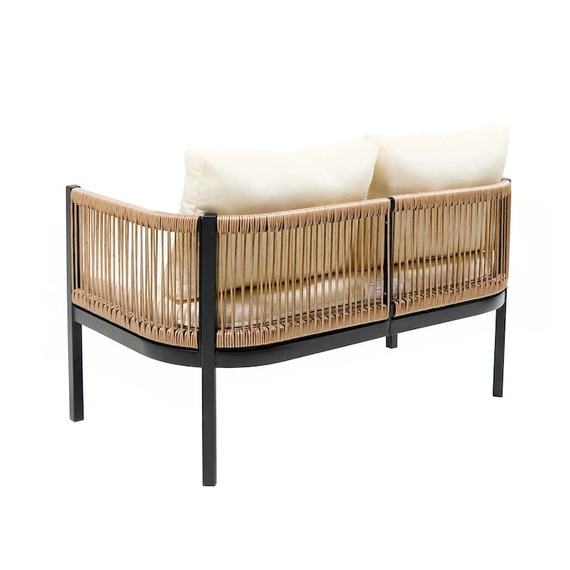 Multi-person Outdoor Sofa Combination with A Table