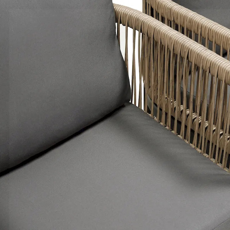 Multi-person Outdoor Sofa Combination with A Table