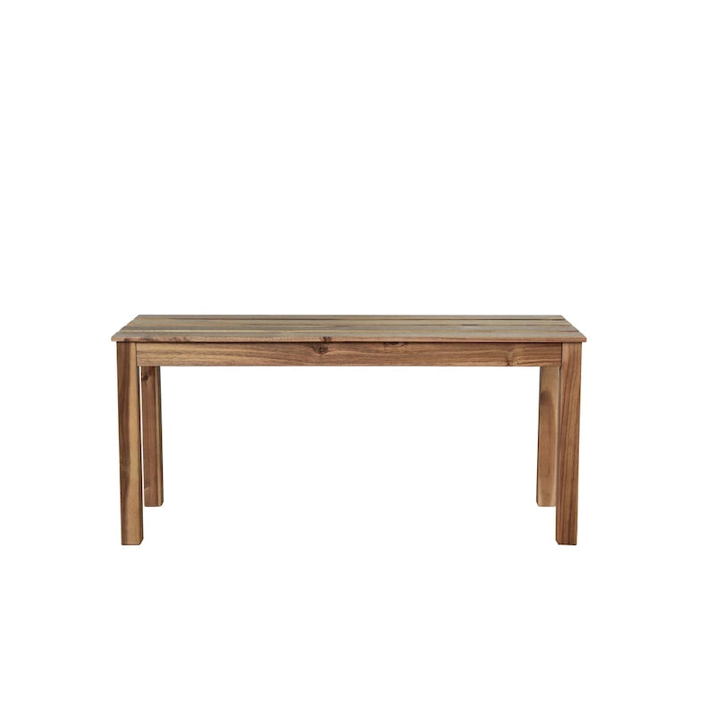 Roomfitters High-Quality Acacia Wood Outdoor Table and Chair Set for Patio, Balcony, Backyard