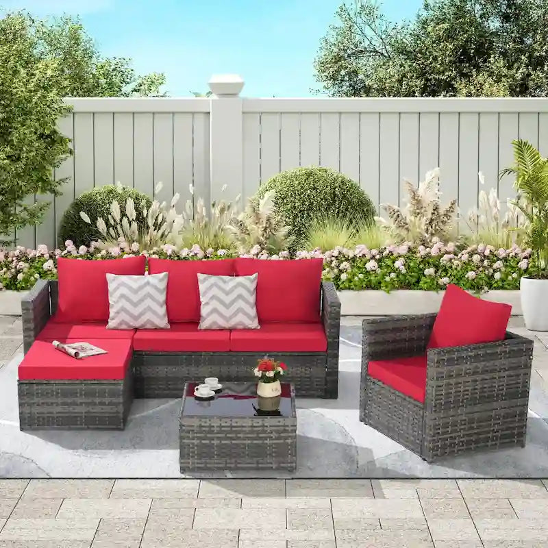 3 Pieces Patio Furniture Set