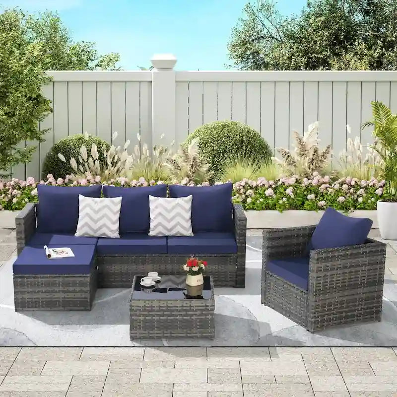 3 Pieces Patio Furniture Set