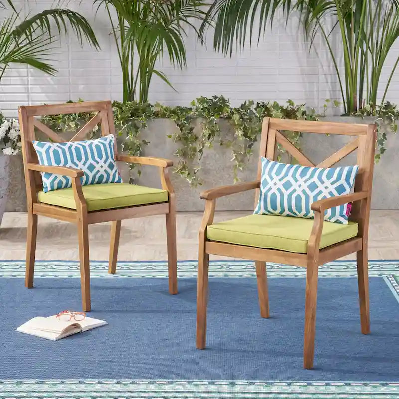 2PCS Dining chair with cusions