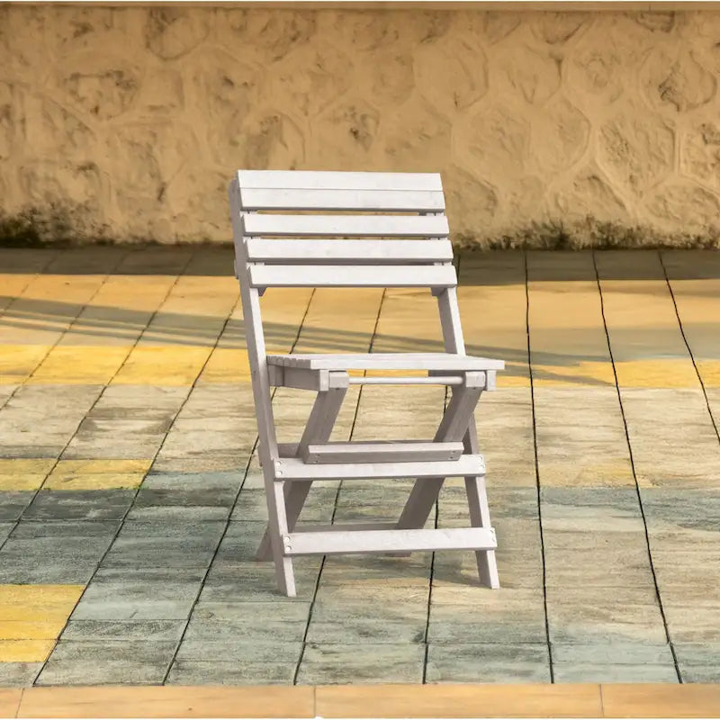 Las Cabos Fully Assembled All-Weather Outdoor Folding Bistro Set - 3-piece