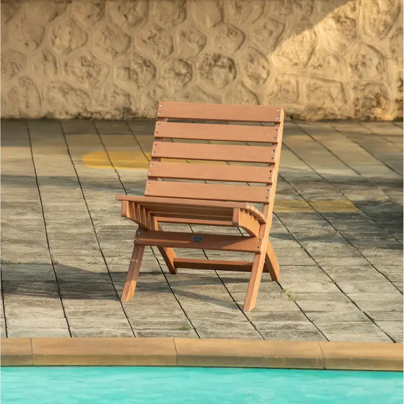 Versailles Fully Assembed All-Weather HDPE Outdoor Folding Patio Chair