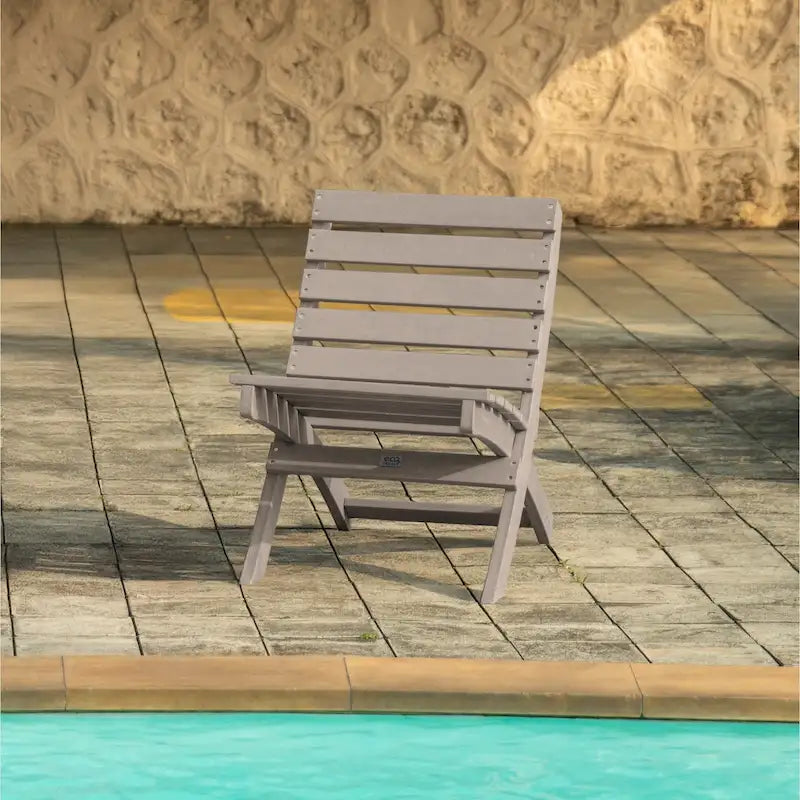 Versailles Fully Assembed All-Weather HDPE Outdoor Folding Patio Chair