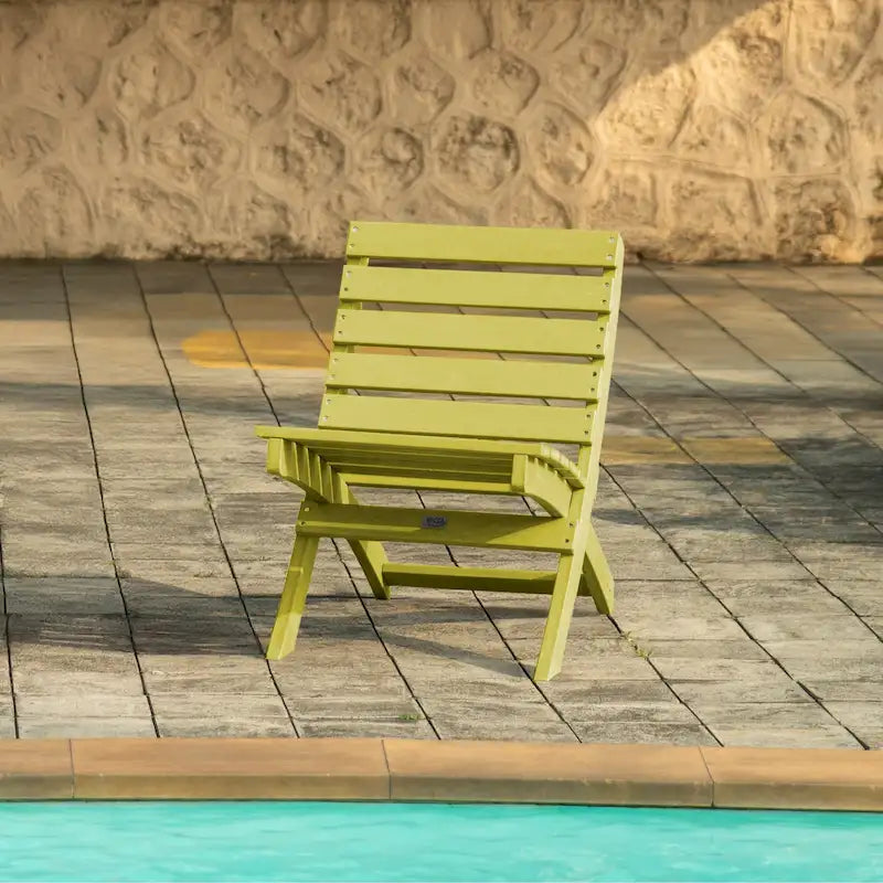 Versailles Fully Assembed All-Weather HDPE Outdoor Folding Patio Chair