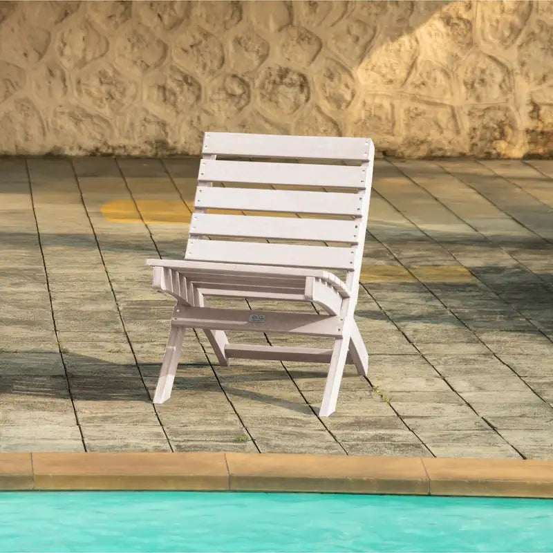 Versailles Fully Assembed All-Weather HDPE Outdoor Folding Patio Chair