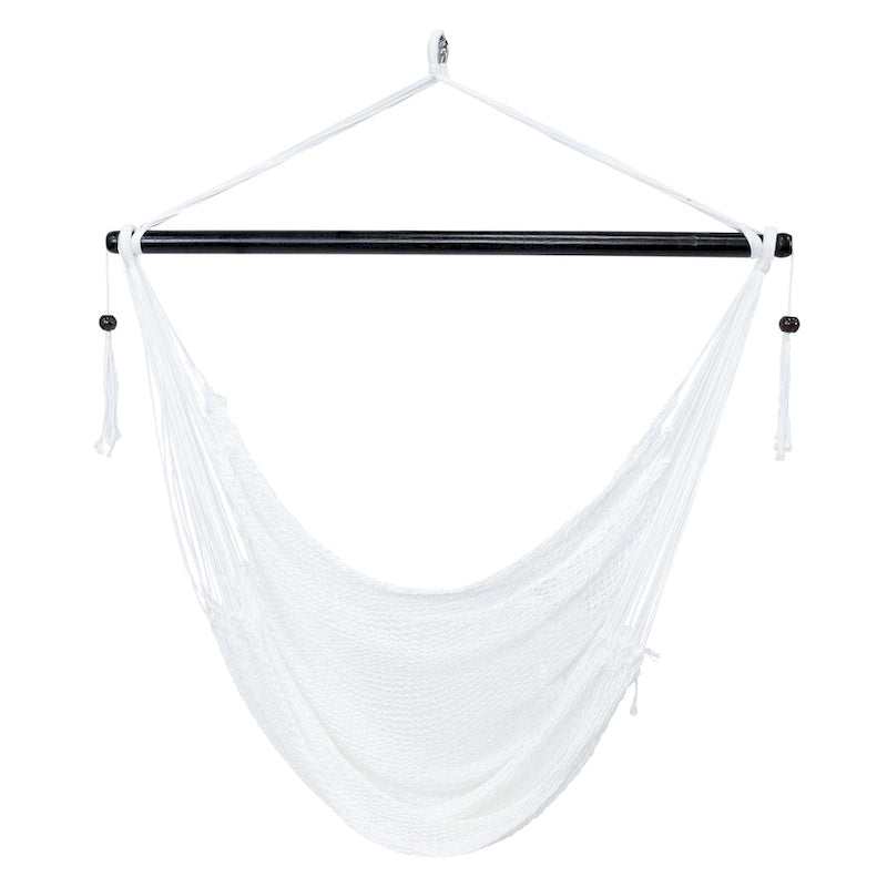 Sunnydaze Hanging Caribbean XL Hammock Chair