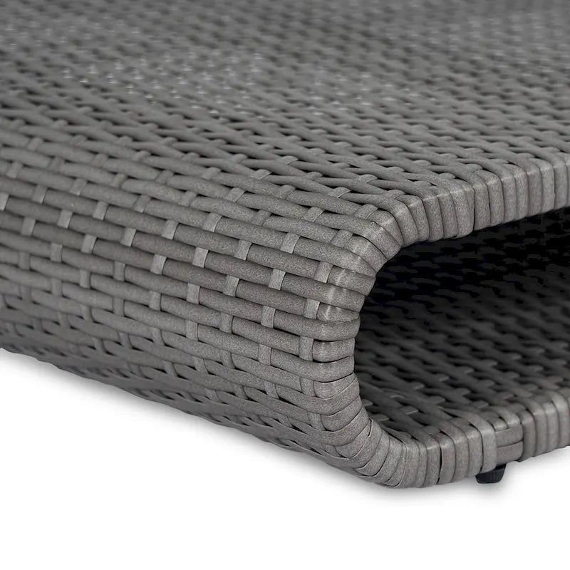 Christopher Knight Home- Angela PE Rattan Outdoor Chaise Lounge Set Of 2
