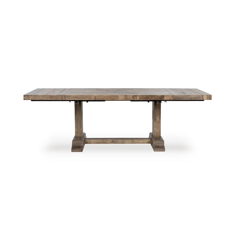 Dita Reclaimed Pine Wood Extendable Dining Table by Kosas Home