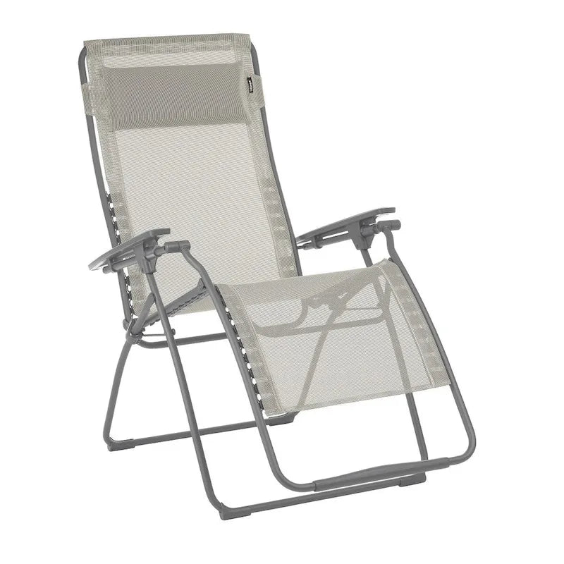 30 Inch Steel Outdoor Zero Gravity Chair with Cushion Sling Seat - 29.9 x 35.4 x 49.2