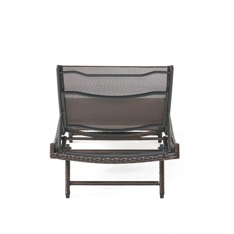 Kauai Outdoor 3-piece Adjustable Chaise Lounge Set by Christopher Knight Home