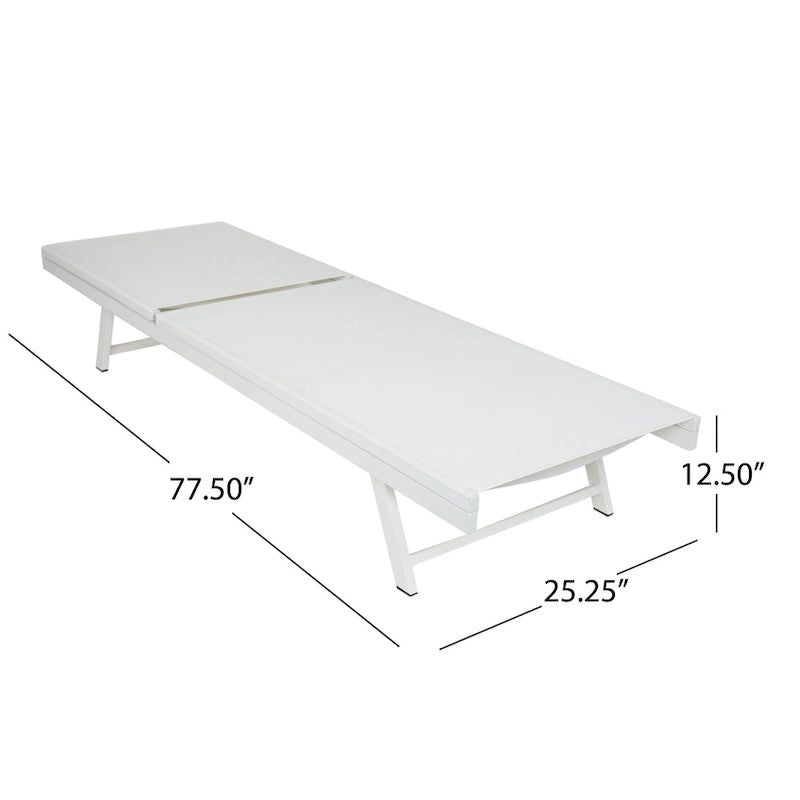 Salton Outdoor Chaise Lounge by Christopher Knight Home