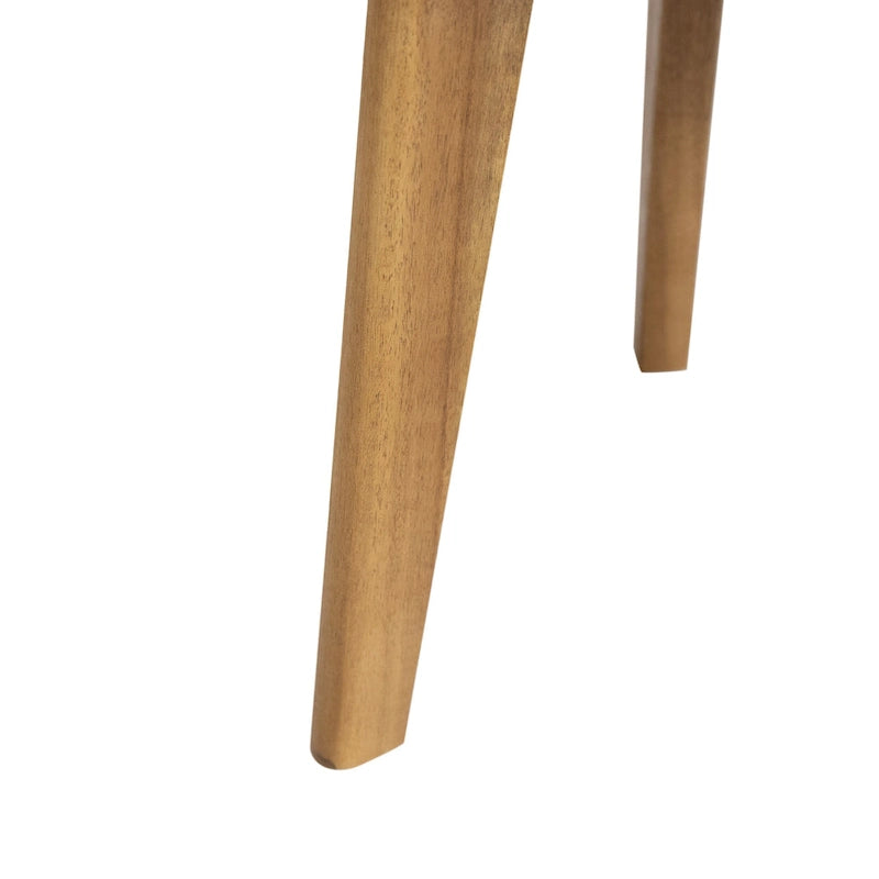 Mcgill Outdoor 3 Piece Acacia Wood Chat Set by Christopher Knight Home