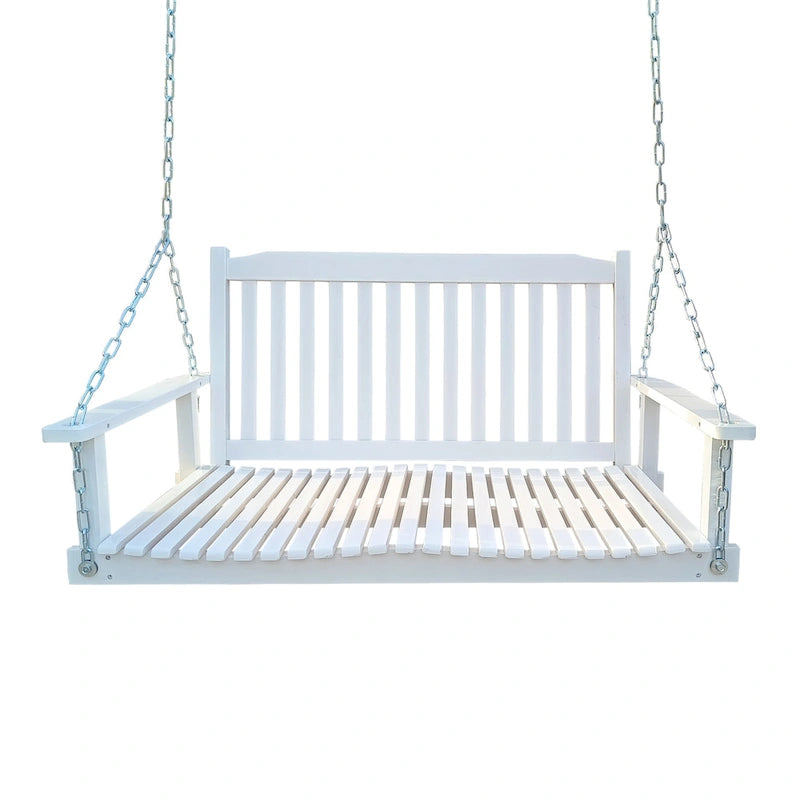 Front Porch Swing with Armrests