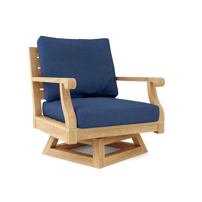 Riviera Swivel Armchair with Cushion