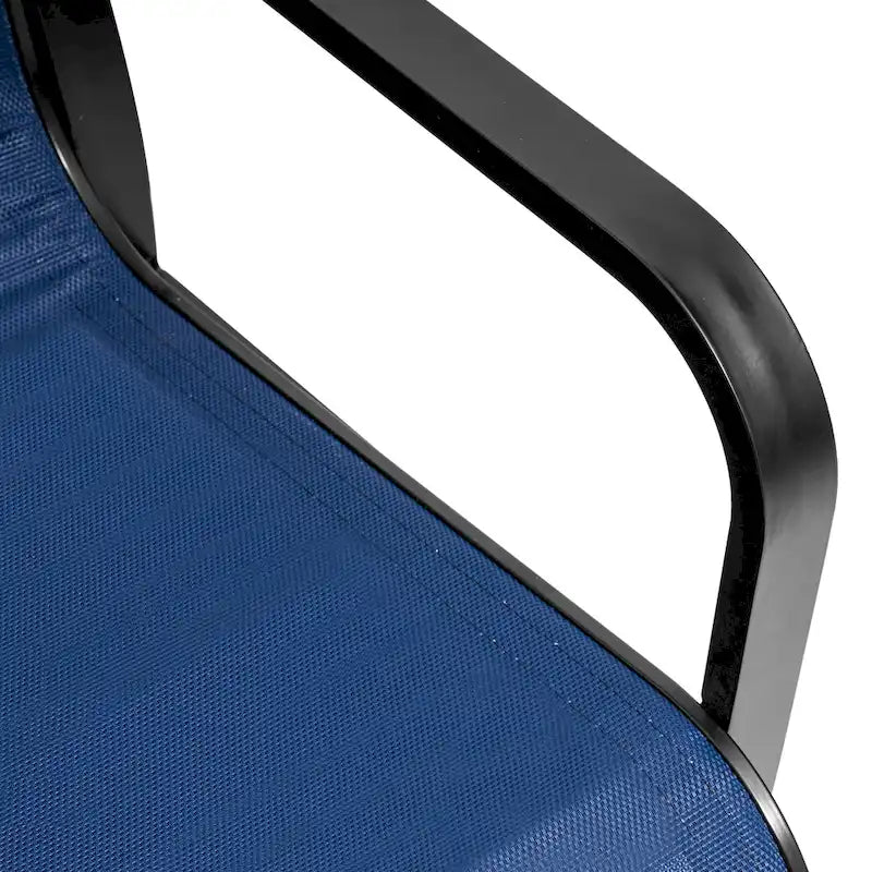 VredHom Outdoor Aluminum Swivel Bar Stools (Set of 2)