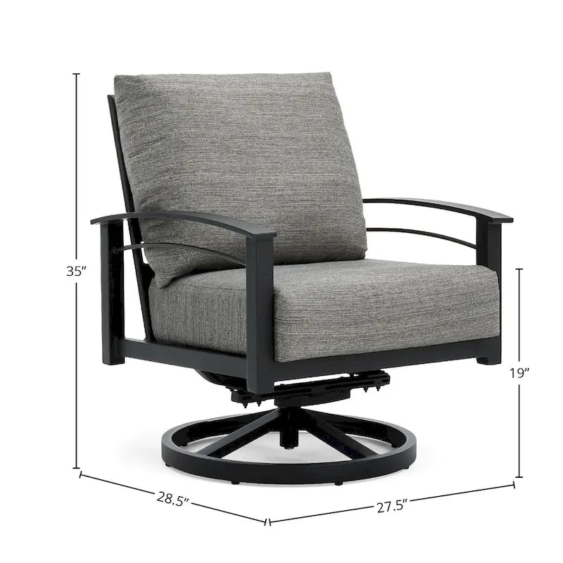 Stanford Cushion Sunbrella Swivel Rocker Lounge Chair