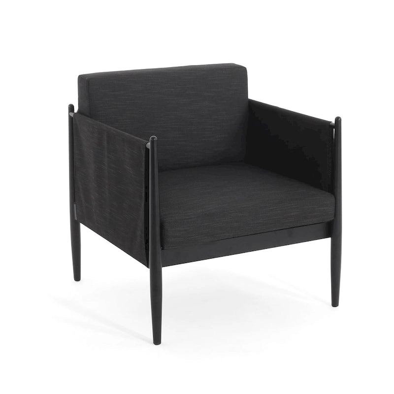 Dawson Outdoor Aluminum Club Chair with Cushions by Christopher Knight Home