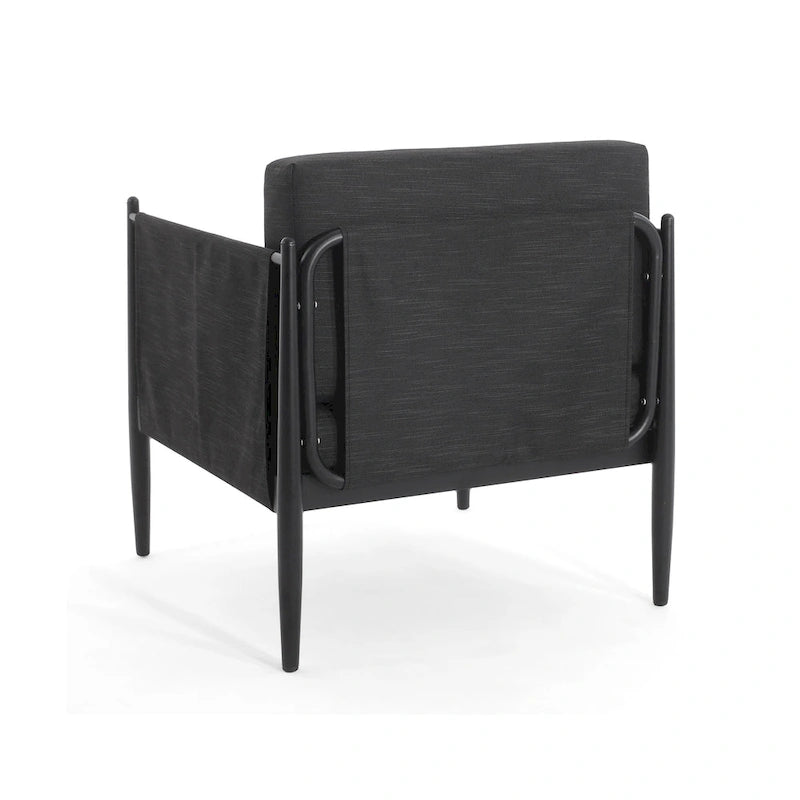 Dawson Outdoor Aluminum Club Chair with Cushions by Christopher Knight Home