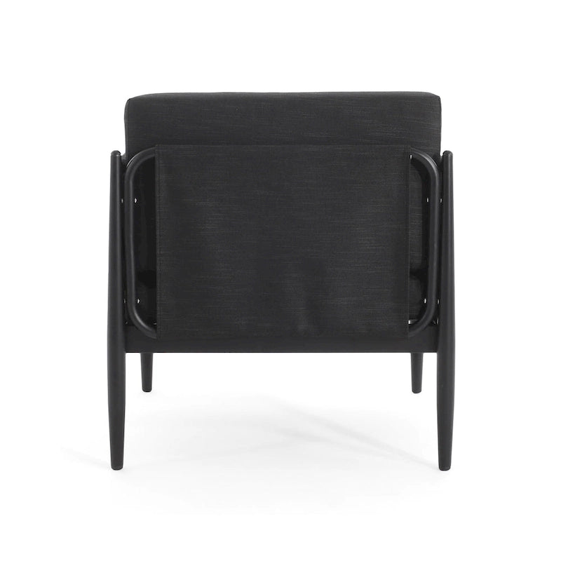 Dawson Outdoor Aluminum Club Chair with Cushions by Christopher Knight Home
