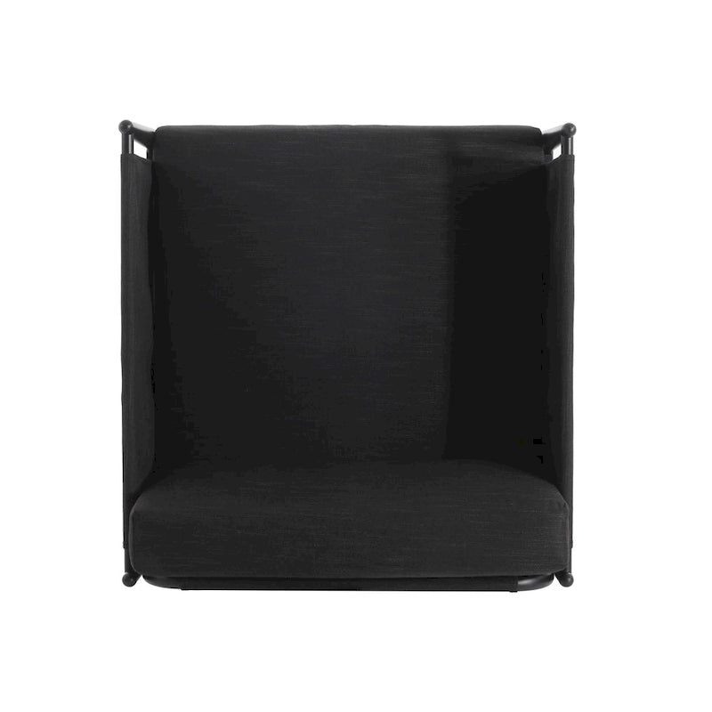 Dawson Outdoor Aluminum Club Chair with Cushions by Christopher Knight Home