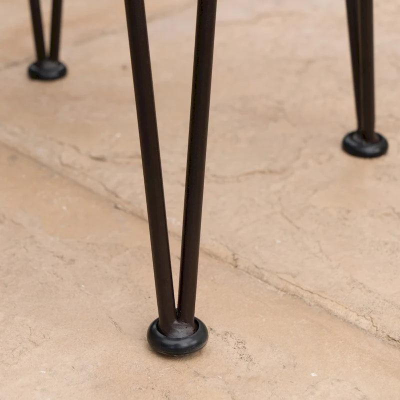 Denali Outdoor Industrial Wood Bar Stool (Set of 2) by Christopher Knight Home