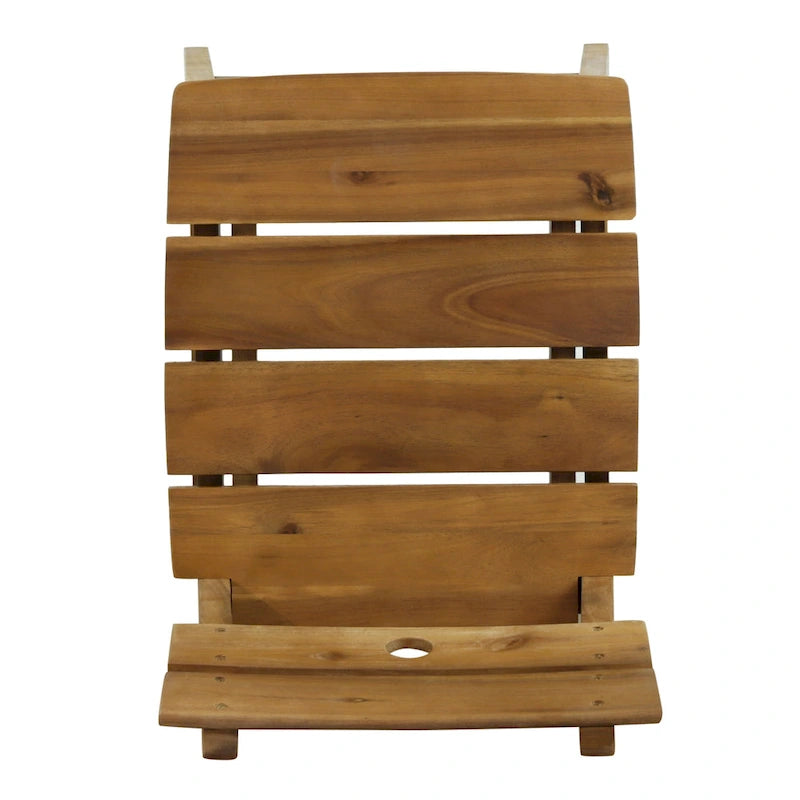 Ashlyn Outdoor Acacia Wood Stool (Set of 2) by Christopher Knight Home - 17.00  L x 20.25  W x 40.50  H