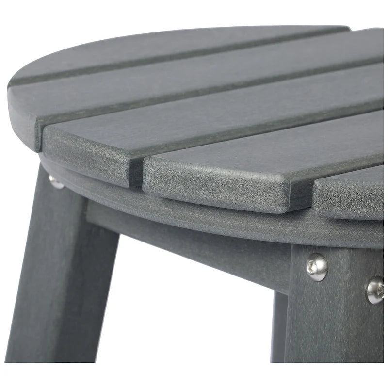 Polytrends Laguna Hdpe All Weather Outdoor Patio 29  Round Bar Stool