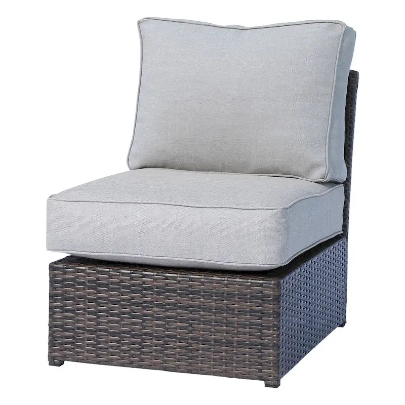 Lucca Cup Holder Table 8-piece Sectional Set by Living Source International
