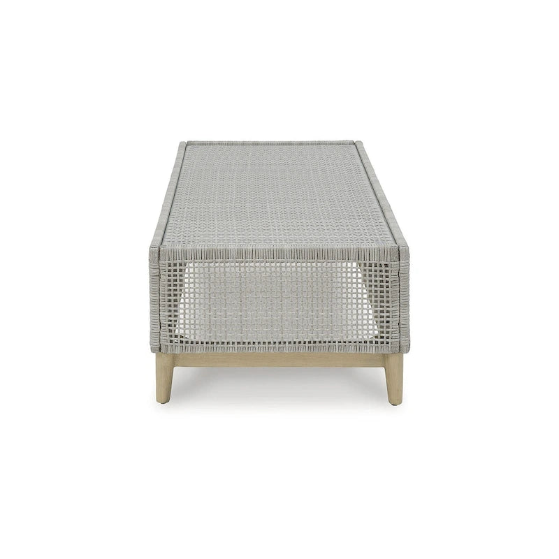 Signature Design by Ashley Seton Creek Gray Outdoor Coffee Table - 49.88  W x 28  D x 18  H