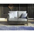 Signature Design by Ashley Elite Park Outdoor Loveseat - 57 W x 36 D x 33 H