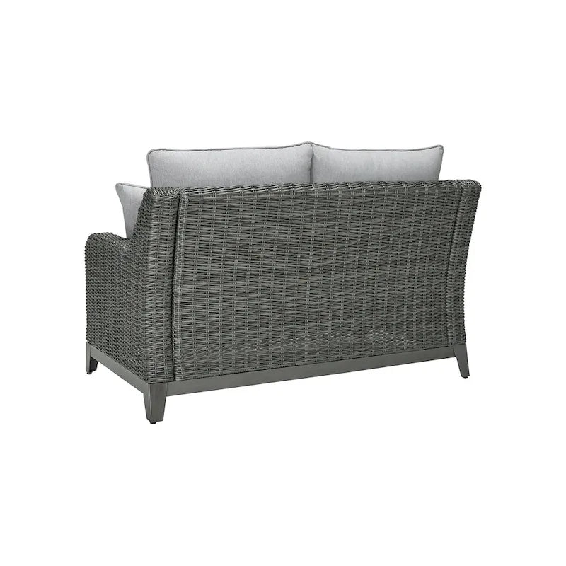 Signature Design by Ashley Elite Park Outdoor Loveseat - 57 W x 36 D x 33 H