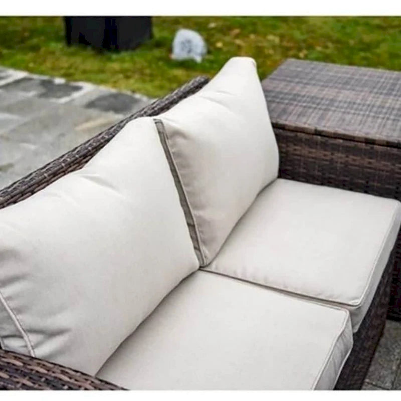 Moda 7-Piece Outdoor Sofa Set Wicker Patio Sectional Furniture