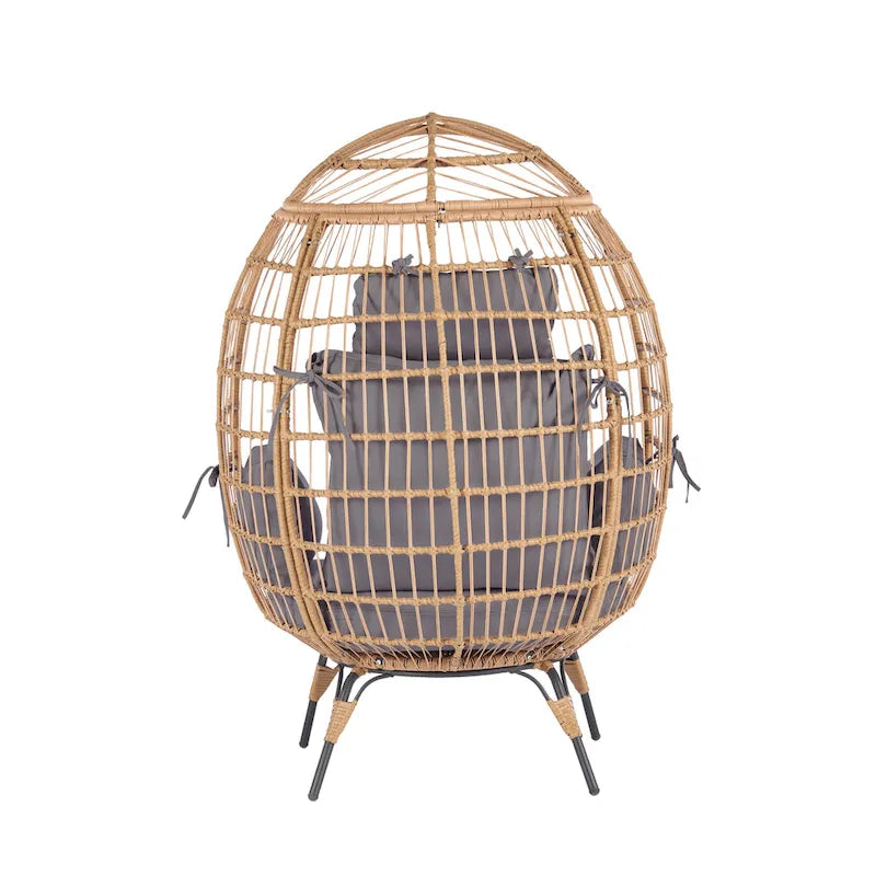 Outdoor Garden Rattan Egg Swing Chair Hanging Chair