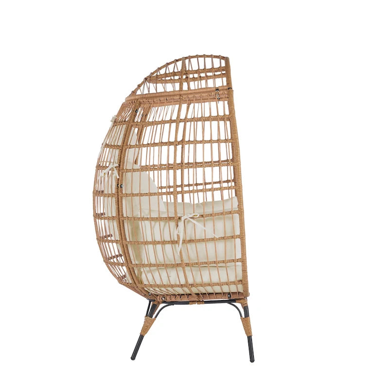 Outdoor Garden Rattan Egg Swing Chair Hanging Chair