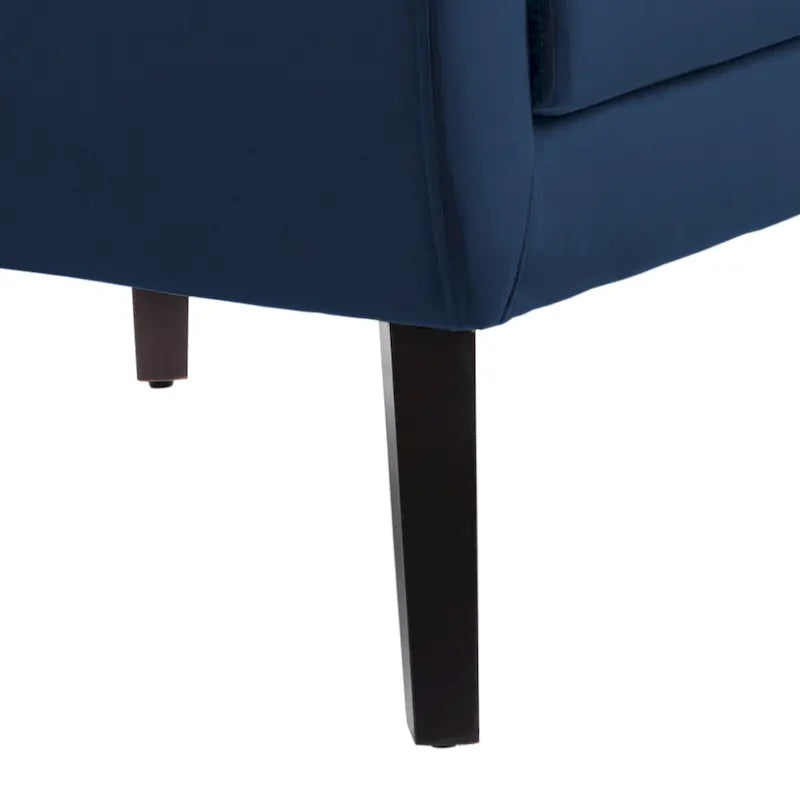 Velvet Tufted Accent Armchair – Blue / Purple / Green / Gray / Orange / Royal Blue / Retro Green / Pink, Single Seat