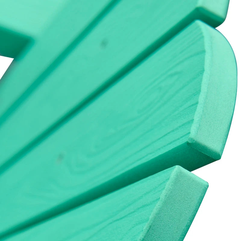 OVIOS Plastic Wood Adirondack Outdoor Patio Chair Set of 2