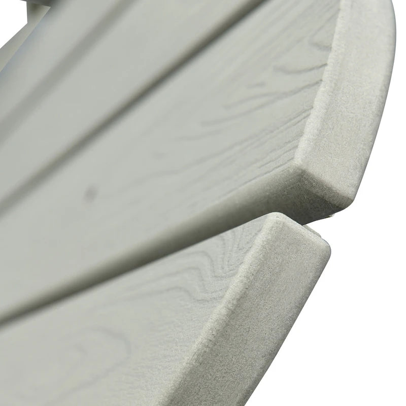 OVIOS Plastic Wood Adirondack Outdoor Patio Chair Set of 2